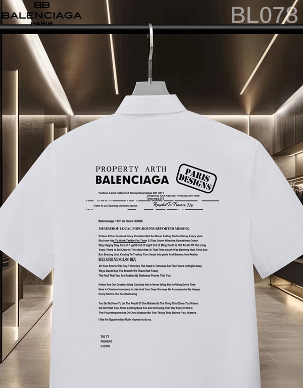 ブランドシャツ内部構造